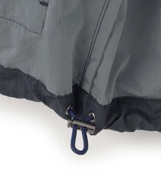 JOSEPH HOMME 【LEON 掲載】ブライトナイロンシャンブレー　スプリングブルゾン ネイビー系