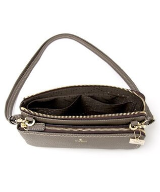 PELLE BORSA お財布ポシェット Reinette レネット 4704 トープ
