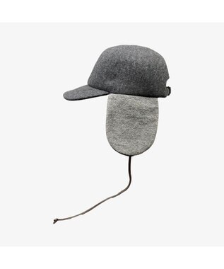 林八百吉商店 un chapeau オリジナルフライトキャップ チャコール