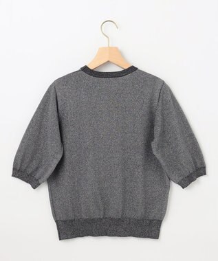 組曲 L 【WEB限定・2SET】シャイニーラメニット×チュールスカート ブラック系