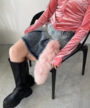 WEGO BIGファーしっぽキーホルダー 柄3