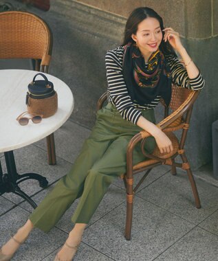 23区 VIOLAdORO エコムートン ショルダー バッグ ダークブラウン系