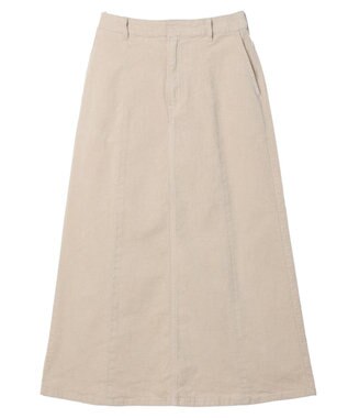 AMERICAN HOLIC コーデュロイＡラインスカート Ivory