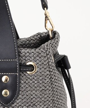 LA BAGAGERIE サイドタッセルサマートート　Mサイズ グレー