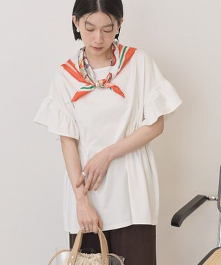 AMERICAN HOLIC 【マルチ機能】袖フレアプルオーバー Off White