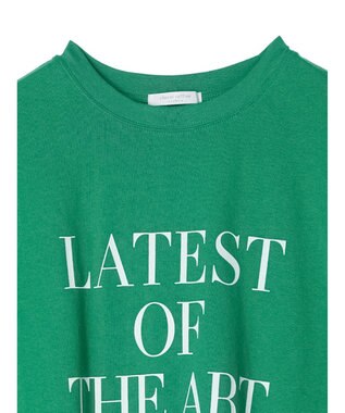 Green Parks ロゴ半袖チュニック Off White