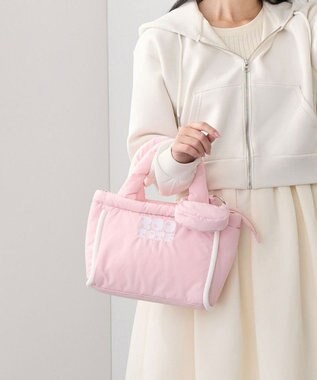 ROOTOTE 3643【ふわふわ軽量】SC.デリ.パファー-A 01：ピンク