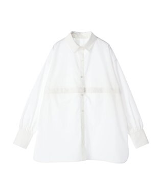 Green Parks AnriettMusee ２ＷＡＹオーバーサイズシャツ Off White