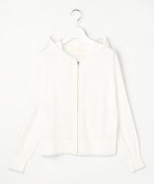 ANY SIS エアリー ニットフーディー オフ