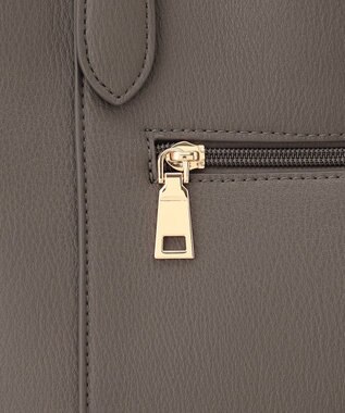 LA BAGAGERIE ソフトシュリンク リクルートバッグ グレー