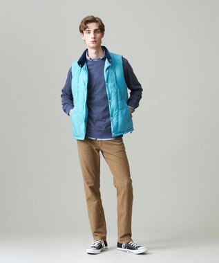 J.PRESS MEN バックブルクルーネック スウェット ブルー系