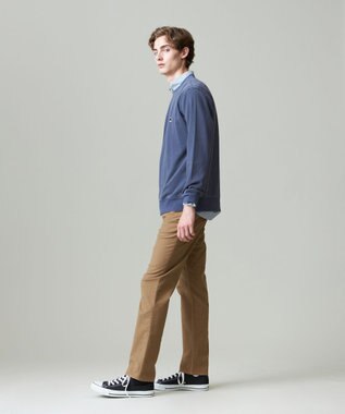 J.PRESS MEN バックブルクルーネック スウェット ブルー系