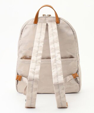 LA BAGAGERIE シャドージャカード リュックサック アイボリー