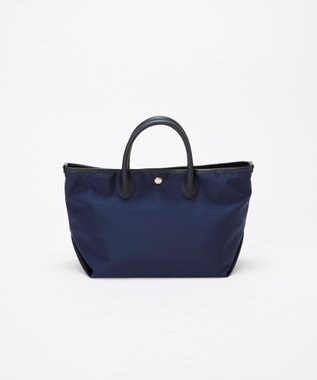 TOPKAPI 【Breath TOPKAPI】ナイロン レザーハンドル シンプル ミニ トートバッグ / 軽量 ネイビー