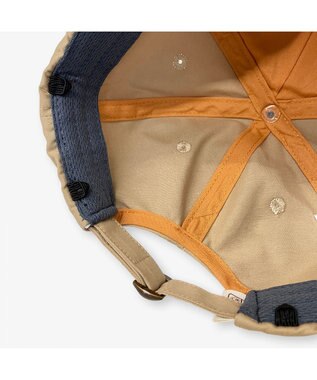 林八百吉商店 Coleman　キッズ  くまさん刺繡ツイルキャップ ベージュ