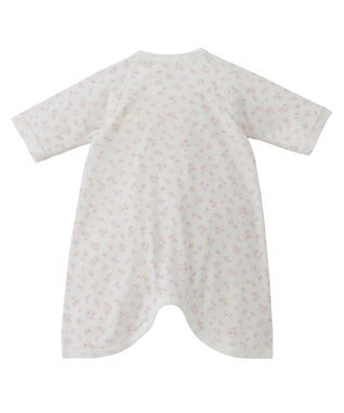 MIKI HOUSE HOT BISCUITS 肌着セット 通年用(総柄) ピンク