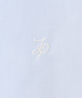 J.PRESS LADIES 【WEB限定・洗える】クラシックピンオックス シャツ サックスブルー系