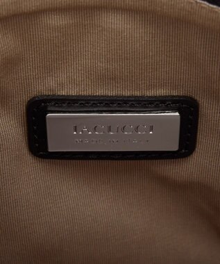 IACUCCI 【予約】モノグランマ ポーチSD JACQUARD/RUGA ブラック