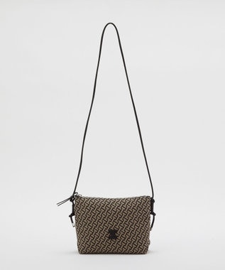 IACUCCI 【予約】モノグランマ ポーチSD JACQUARD/RUGA ブラック