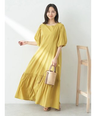 earth music&ecology バケットハンドバッグ Natural