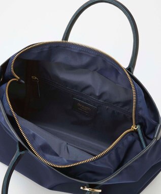 TOPKAPI 【Breath TOPKAPI】ナイロン レザーハンドル シンプル ミニ トートバッグ / 軽量 ネイビー