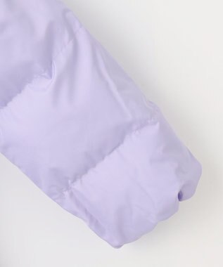 ANY KIDS 【洗濯機OK】中綿 リボン コート ラベンダー