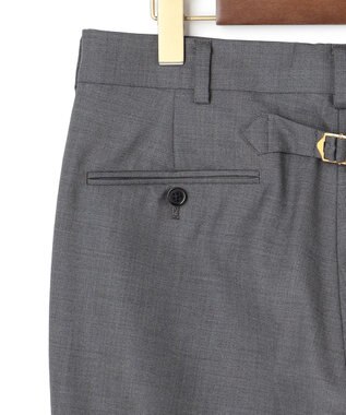 J.PRESS MEN 【J.PRESS ORIGINALS】Peppin Mertno Tropical Piped Stem Trousers / Japan Made ライトグレー系