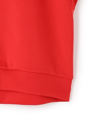 UNFILO 【VERY掲載】BEAUTY FORM JERSEY light スナップカーディガン レッド