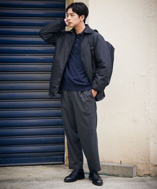 UNFILO MENS 【KAPOK KNOT × UNFILO】ライトネスコート ブラック