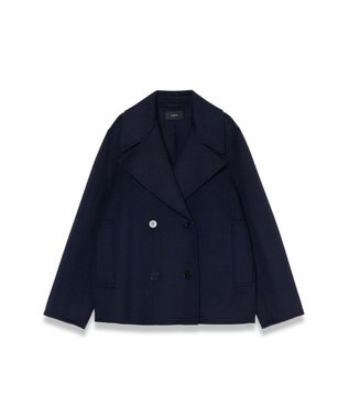 JOSEPH 【WEB＆OUTLET限定】ダブルフェイスウールキャッシュ ショートコート Navy