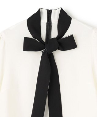 TOCCA 【消臭・撥水・洗える】PROMISE RIBBON ブラウス アイボリー系