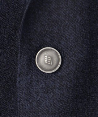 JOSEPH ABBOUD 【キングサイズ・洗える/速乾/防しわ/軽量/ストレッチ/JAPANファブリック】コンフォータブルレース ジャケット ネイビー系