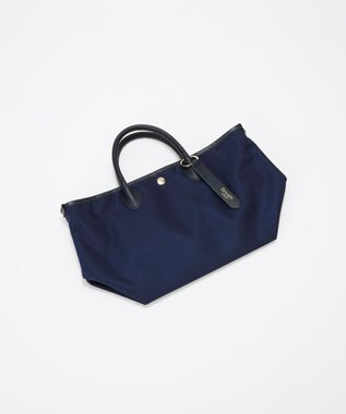 TOPKAPI 【Breath TOPKAPI】ナイロン レザーハンドル シンプル ミニ トートバッグ / 軽量 ネイビー