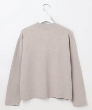 J.PRESS LADIES 【洗える】VIS/PE ROME ニット カーディガン グレージュ系