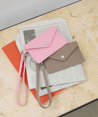 TOPKAPI 【Breath TOPKAPI】DUAL デュアル シュリンクレザー バイカラー フラグメントケース　薄型 / 軽量