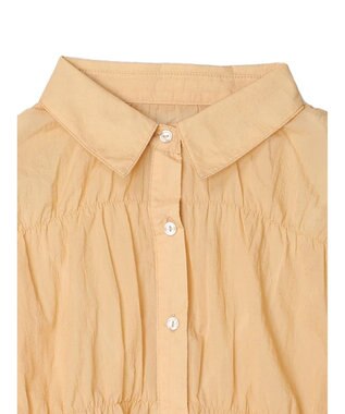 earth music&ecology シャーリングシャツ Pink Orange