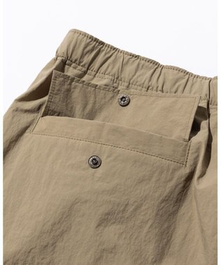 JOSEPH ABBOUD MOUNTAIN 【CREA掲載・レディースシルエット・ECO撥水/抗菌性/軽量】タスランワッシャー クライミングカーゴ パンツ ベージュ系