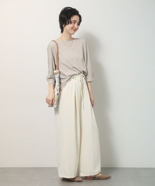 Green Parks 【優秀ブラウス】マルチ機能バックデザインブラウス Off White