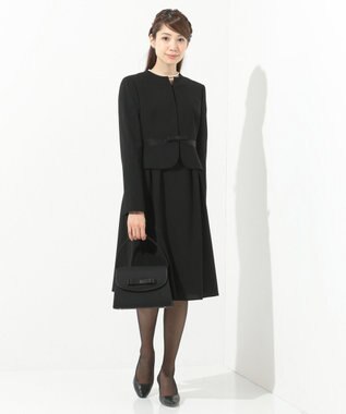 組曲 NOIR ガーシュストレッチバーズアイ ブラック系