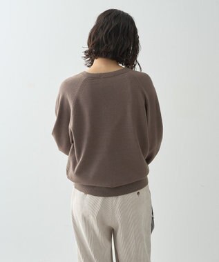 AMERICAN HOLIC バイパチカフタンネックラグランニットプルオーバー Mocha