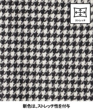 GOTAIRIKU 新色追加【一部ストレッチ】カシミヤブレンド 定番ツイードジャケット(25年モデル) ブラック×千鳥格子(25年新色)