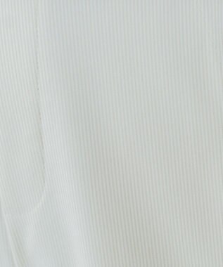 Tiaclasse ストライプストレッチワイドパンツ ベージュストライプ