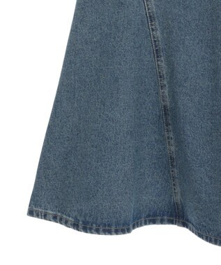 earth music&ecology エスカルゴマーメイドデニムスカート Medium Indigo