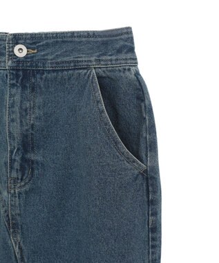 earth music&ecology エスカルゴマーメイドデニムスカート Medium Indigo