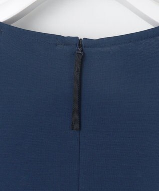 自由区 S 【接触冷感・UVカット・吸水速乾・抗菌防臭・洗える】ハイカウントモクロディ ワンピース コバルトブルー