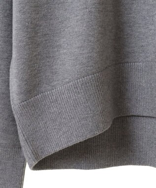 AMERICAN HOLIC バイパチカフタンネックラグランニットプルオーバー Gray Mixture