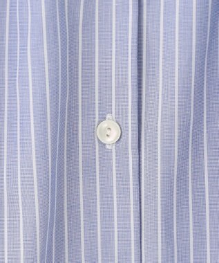 J.PRESS YORK STREET 【WOMEN】クレリックバンドドレス シャツ ブルー系1