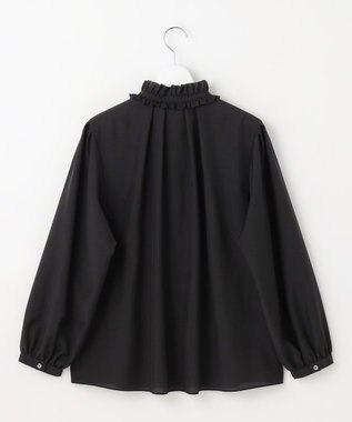 自由区 【SHIHOさん着用】ブライトローン ブラウス ブラック