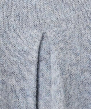 23区 S ブラッシュドアルパカ ニット サックスブルー系