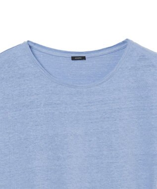 JOSEPH 【洗える】リネンジャージー　キャップスリーブトップス Faded Sky